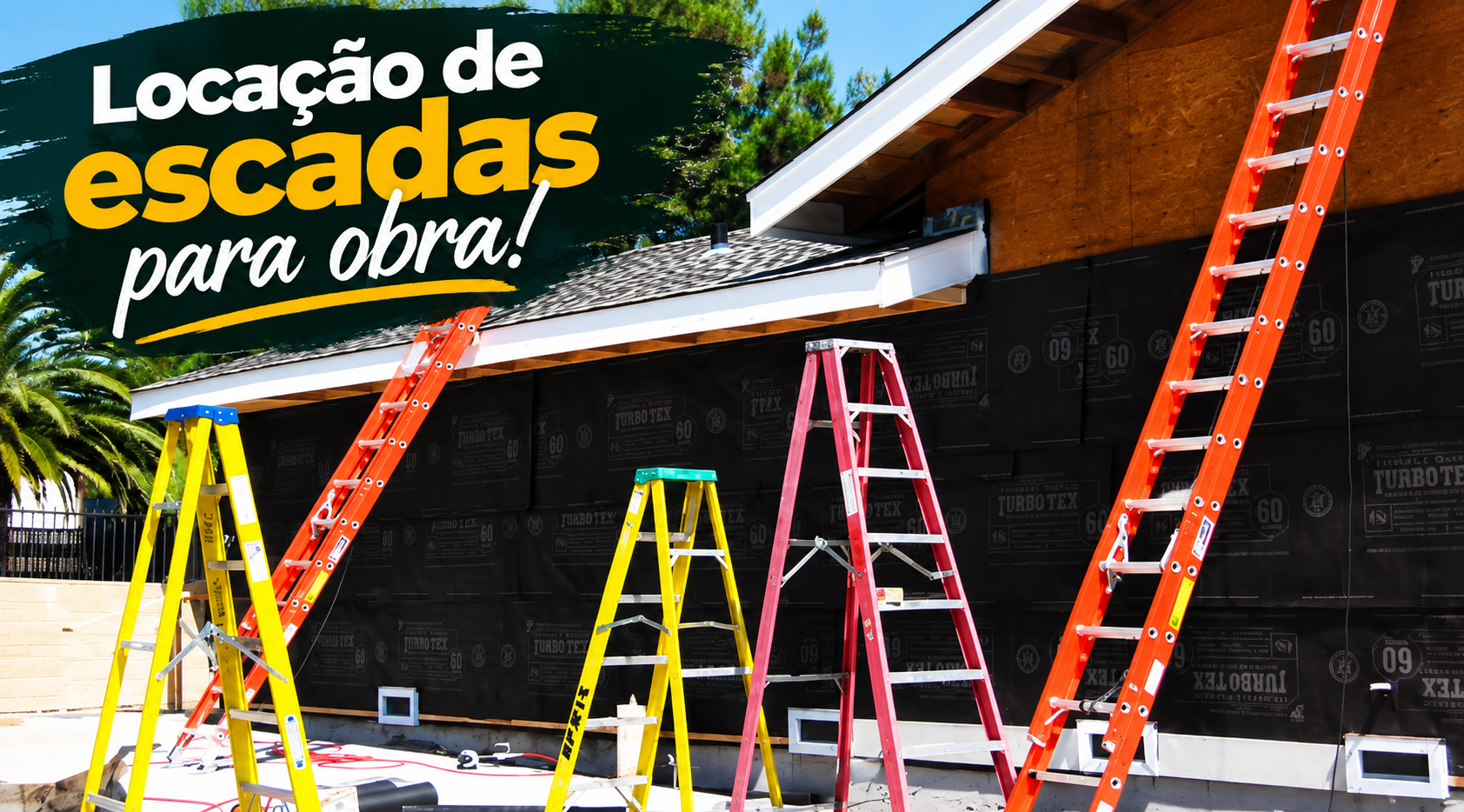 Imagem da publicação: Locação de escadas para obra
